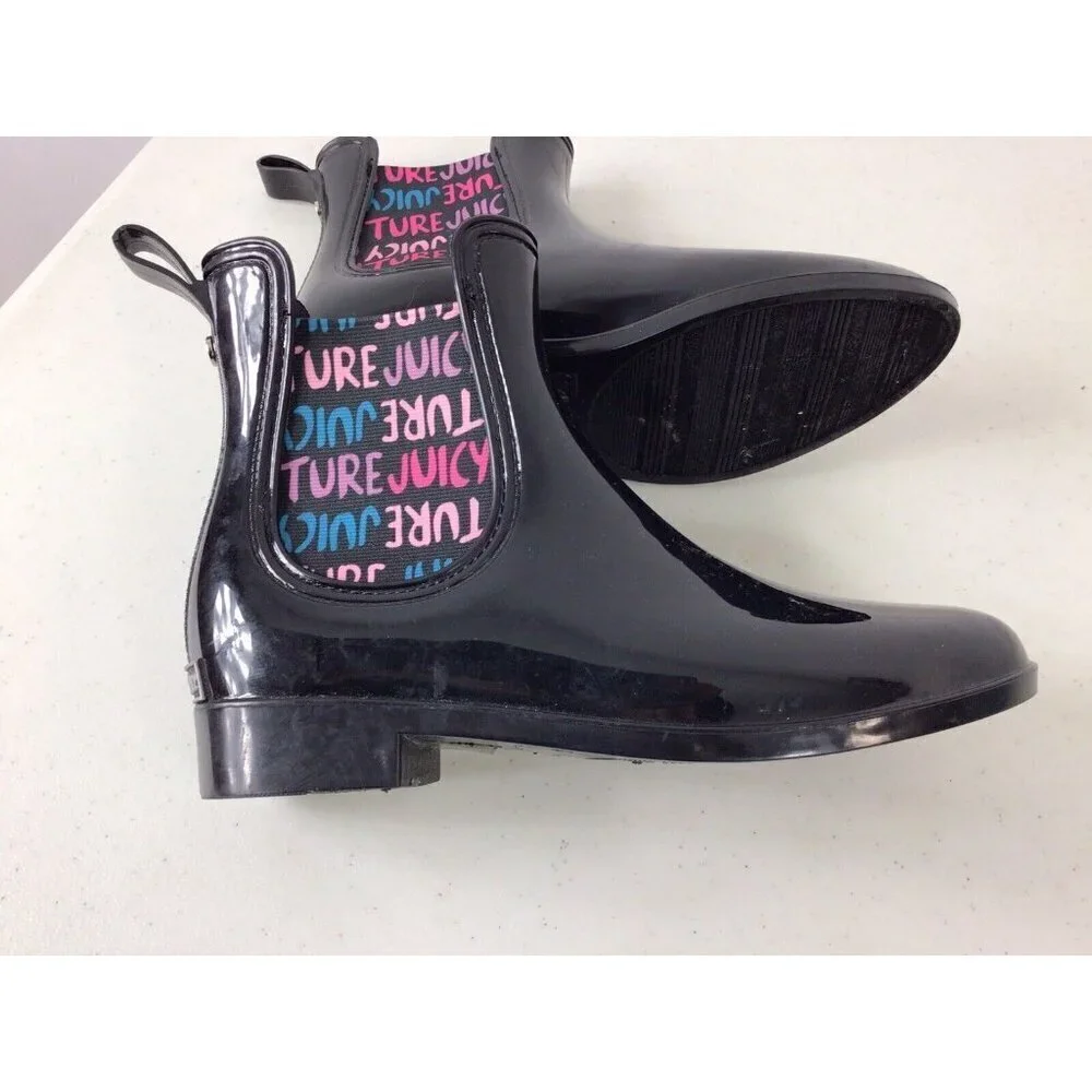 Juicy Couture Rain Boots Womens 6